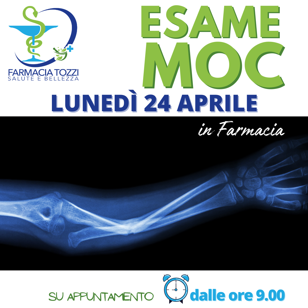 Previeni l’osteoporosi con la moc ad ultrasuoni disponibile in Farmacia